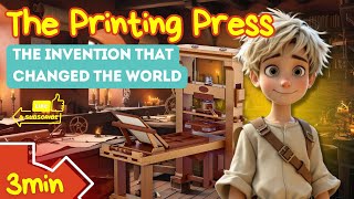 How the Printing Press Changed the World 📚 | Gutenberg's Genius Explained for Kids!