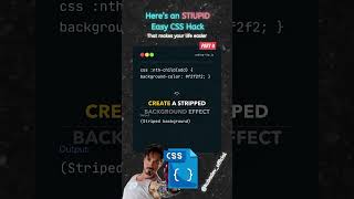 Stupid Easy CSS Hack 🤡 PART 4