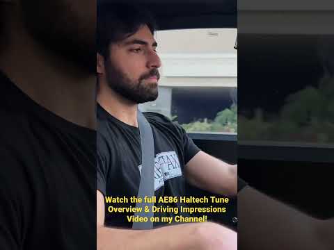 AE86 GTS with Built 4AGE 16V & Haltech Elite ECU Pulls to 7,500 RPM and Sounds Amazing!