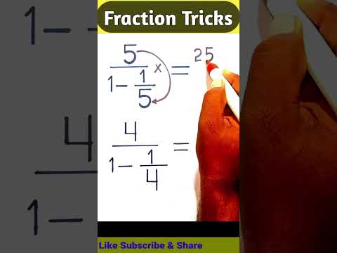fraction tricks for competitive exams || Fraction Trick