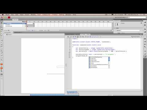 Crear una preCarga en Flash AS3 (preloader) - Parte 2