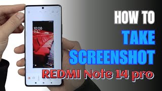 How to Take Screenshot Redmi Note 14 Pro