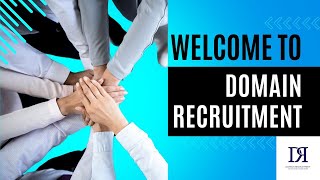 Welcome to Domain Recruitment