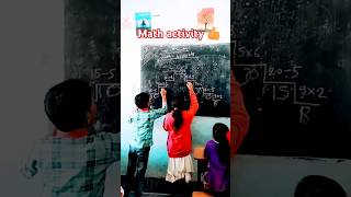 🔥✍️math activities/math activities for kids.#teacher #school #shorts #trending #gaming 👍