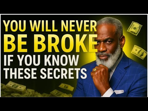 YOU WILL NEVER BE BROKE AFTER LISTENING TO THIS || MYRON GOLDEN #myrongolden