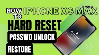 How to Reset & Restore Apple iPhone XS Max #iPhonereset #factoryreset