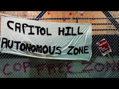 Capitol Hill autonomous zone protests (CHAZ,CHOP) Short documentary- Seattle, Washington. June 2020