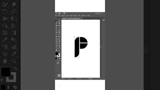 how to design letter F logo in #adobeillustrator complete process #learnlogodesign #graphicstyle