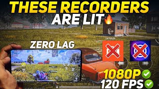 BEST NO LAG SCREEN RECORDER FOR ANDROID GAMING 🔥 4K/120 FPS Screen Recording App For Android