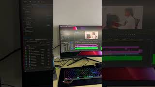 Setting up Monitor for Video Editing with MSI Curved Monitor #shorts #msigaming
