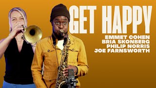 "Get Happy" w/ Emmet Cohen, Bria Skonberg & Chris Lewis