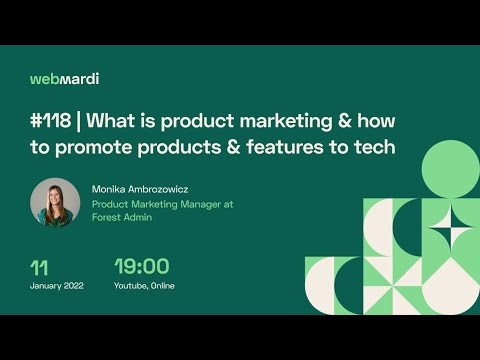#118 | What is product marketing & how to advertise products and services to developers - Monika