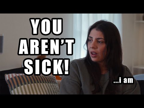 When someone is sick but you can't let them one-up you