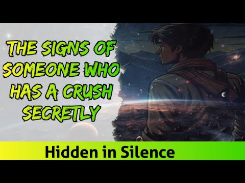 The signs of someone who has a crush secretly