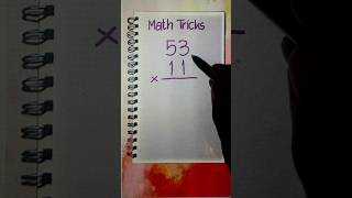 Multiplication Hack 😍 Math Tricks #shortsfeed #mathtricks #mathematics #mathhacks #maths