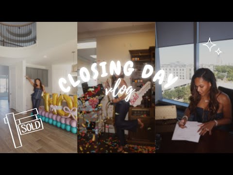 buying my dream home at 23 ( CLOSING DAY VLOG )