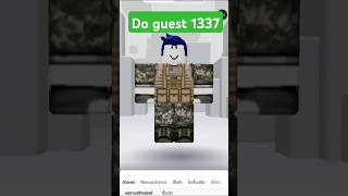 #roblox# Do Avatar Guest 1337 90%
