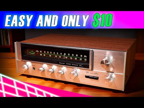 Repairing the Sansui 221 Stereo Receiver: Easier Than I Expected!