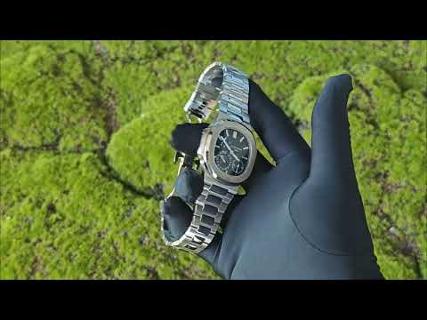Custom Patek Philippe Nautilus 5712/1A Blue Dial
