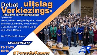 Terugkijken: Debat over de verkiezingsuitslag (met verkenner Wouter Koolmees) - Tweede Kamer
