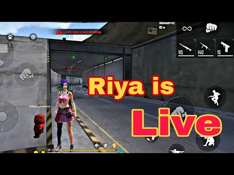 Riya is live | playing with random player