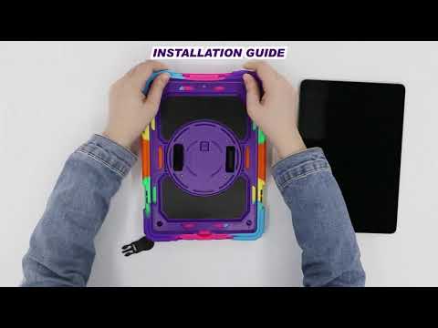 Installation Instructions of Candy Colours Shock Resistant Silicone Case
