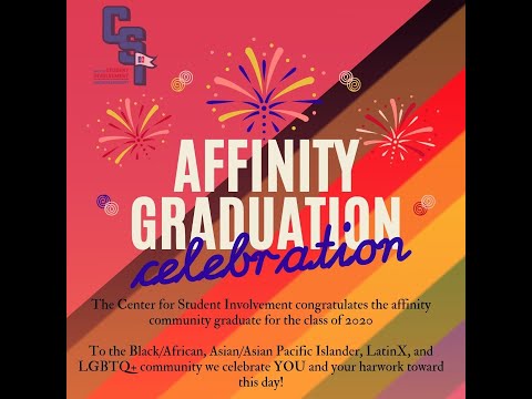 Affinity Graduation 2020 from Graduate Leadership Team