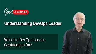 Who is a DevOps Leader Certification for?