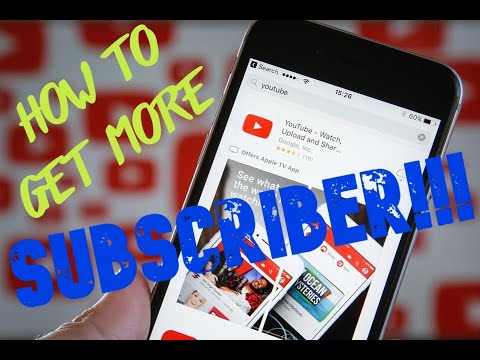 how to get more YouTube subscriber