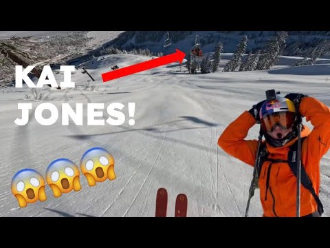 MASSIVE BACKFLIP IN FRONT OF KAI JONES ON POWDER DAY