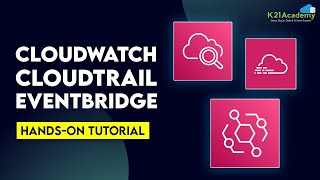 CloudWatch, CloudTrail And EventBridge Demo Tutorial | Learn AWS Monitoring Tools | K21Academy