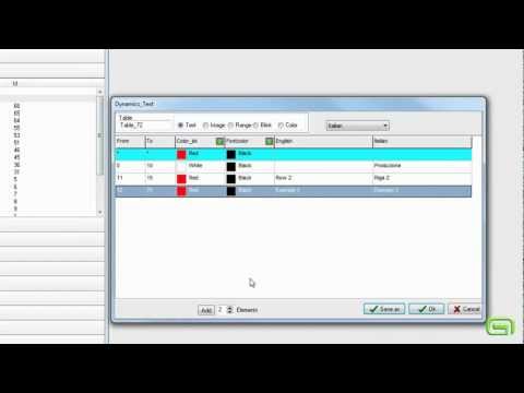 03 TopTouch: text and graphic tables