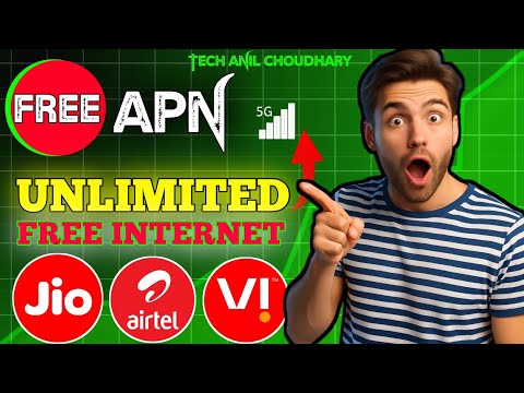New Trick jio, airtel, vi,internet Apn 2025| apn internet 2025-26| |Tricks to use Data freeinternet 