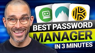 BEST Password Manager 2026 (IN 3 MINUTES)