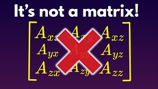 The heck is a tensor?  #maths #physics #engineering