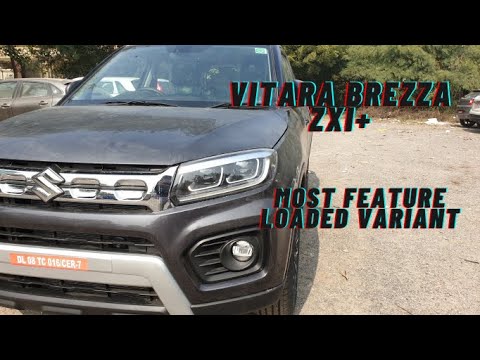 Vitara Brezza Zxi+ Detailed Walk-around | Maruti Suzuki Vitara Brezza Facelift | Car Critique