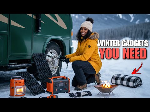 10 Winter Gadgets🔥 Every RV, Campervan & Motorhome Owner NEEDS This Season
