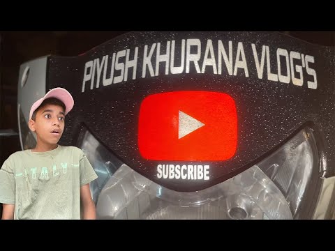 ''Youtube Channel Name On My Fan's Vehicle'' (Vlog-13) #vlog #vlogediting