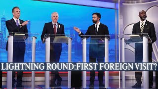 NYC Mayoral candidates asked about their first foreign visit