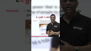 Legal Lexicon By Sumit Sir / Clatprep Education