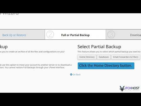 How to Download Backup using cPanel with iFOX HOST