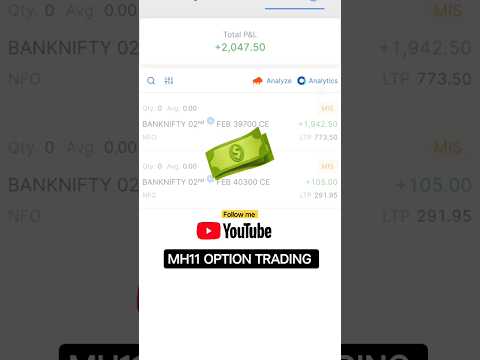 Bank Nifty Profit Trade 💸| 2 Feb 2023 | #optiontrading #stockmarket #banknifty #mh11optionTrading