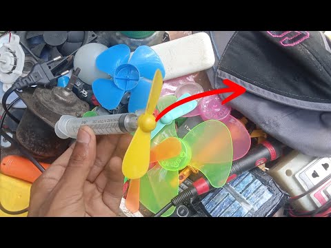 how to make awesome ideas using dc motor fan | mini solar panel making cap fan from scrap