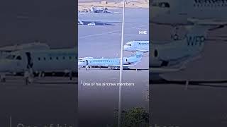 Video footage released of Israel bombing Sanaa airport while WHO director-general waited for flight