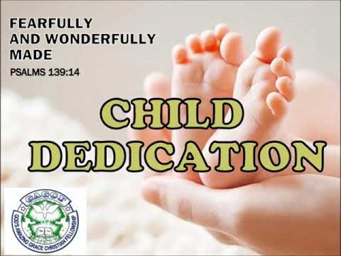 WONDERFULLY MADE- DEDICATION SONG