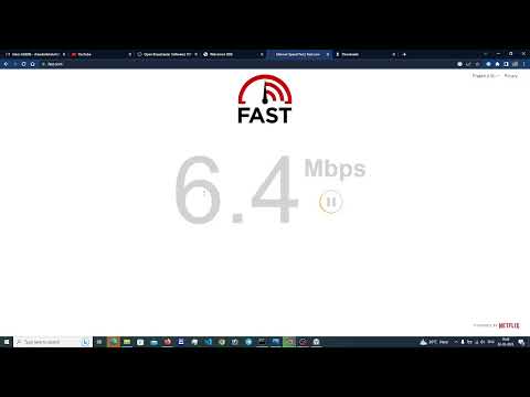 BSNL Fiber Optic download speed test in Bodarwar Kushinagar