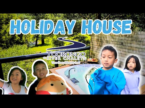 Family Fun Trip to Toorongo River Chalets | #familyadventures  #holidayhouse