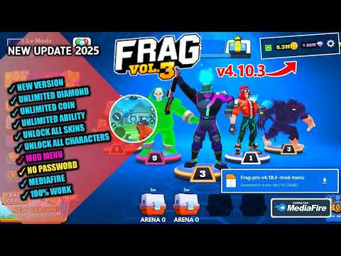 Update!! Frag Pro Shooter Mod Apk 4.10.3 Latest Version 2025 - Unlimited Money & Unlock All