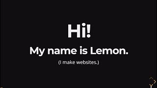 I'm Going To Make You Stop Hating CSS - Lemon