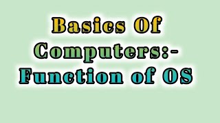 Basics Of Computers Function Of OS #education #computerlife #computerlessons #computereducation